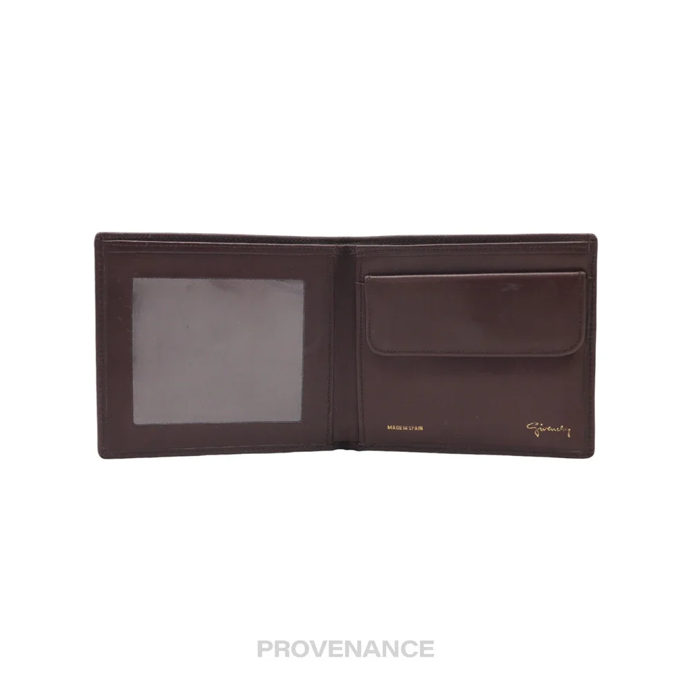 🔴 Givenchy Gentleman Bifold Wallet - Suede